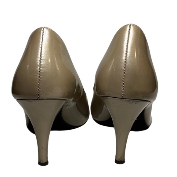 Giani Bernini Patent Leather Champagne Pumps 8.5 - Picture 3 of 6